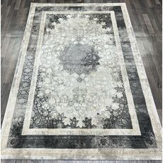 Ковер LISA 1.6х2.3 AA610A_IVORY / ANTRASIT Полиэстер Турция, фото , изображение 2