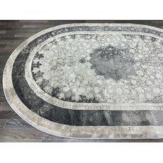 Ковер LISA 1.6х2.3 AA610A_IVORY / ANTRASIT Полиэстер Турция, фото , изображение 10