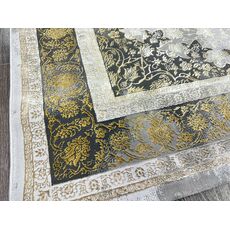 Ковер LISA 0.8х1.5 AA610A_IVORY / MUSTARD Полиэстер Турция, фото , изображение 4