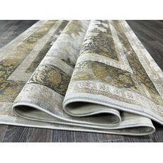 Ковер LISA 0.8х1.5 AA610A_IVORY / MUSTARD Полиэстер Турция, фото , изображение 18