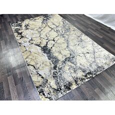 Ковер LISA 2.4х3.4 AA608A_IVORY / ANTRASIT Полиэстер Турция, фото , изображение 3