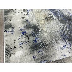 Ковер LISA 1.6х2.3 AA611A_L.GREY / BLUE Полиэстер Турция, фото , изображение 4