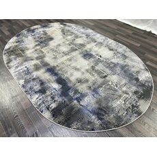 Ковер LISA 2х4 AA611A_L.GREY / BLUE Полиэстер Турция, фото , изображение 7