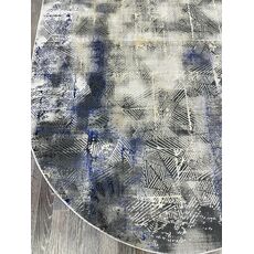 Ковер LISA 1.6х2.3 AA611A_L.GREY / BLUE Полиэстер Турция, фото , изображение 9