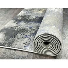 Ковер LISA 0.8х1.5 AA611A_L.GREY / BLUE Полиэстер Турция, фото , изображение 18