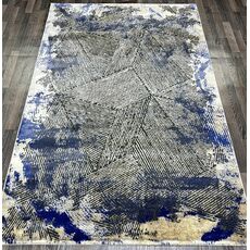 Ковер LISA 2х3 AA616A_BEIGE / BLUE Полиэстер Турция, фото , изображение 2
