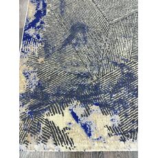 Ковер LISA 2х3 AA616A_BEIGE / BLUE Полиэстер Турция, фото , изображение 5