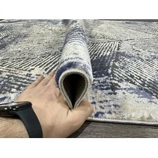 Ковер LISA 2х3 AA616A_BEIGE / BLUE Полиэстер Турция, фото , изображение 11