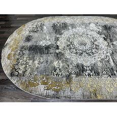 Ковер LISA 2х3 AA627A_IVORY / MUSTARD Полиэстер Турция, фото , изображение 10