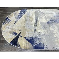 Ковер LISA 1.5х2.3 AA918A_IVORY / BLUE Полиэстер Турция, фото , изображение 10