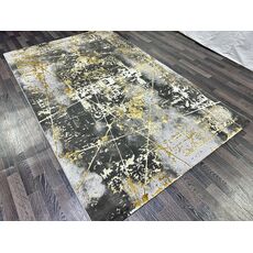 Ковер LISA 1.5х3 AA925A_IVORY / MUSTARD Полиэстер Турция, фото , изображение 3
