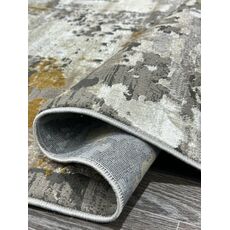 Ковер ANTRASIT 2х3 AN14B_DARK GREY SHRINK / GOLD FDY Полиэстер Турция, фото , изображение 6