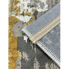 Ковер ANTRASIT 2х3 AN14B_DARK GREY SHRINK / GOLD FDY Полиэстер Турция, фото , изображение 7