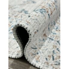 Ковер DOLCE 1х2 AB426B_CREAM / BLUE Полиэстер Турция, фото , изображение 5