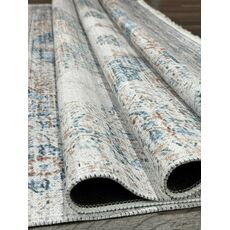 Ковер DOLCE 1х2 AB426B_CREAM / BLUE Полиэстер Турция, фото , изображение 8