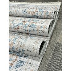 Ковер DOLCE 1х2 AB426B_CREAM / BLUE Полиэстер Турция, фото , изображение 9