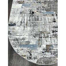 Ковер SANANDAJ 1.6х3 B026A_L GREY SHRINK / LIHGT GREY Полиэстер Турция, фото , изображение 8