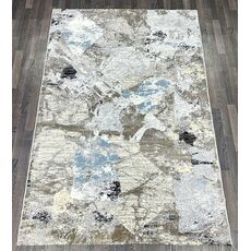 Ковер SANANDAJ 2.4х3.4 B027A_L GREY SHRINK / LIHGT GREY Полиэстер Турция, фото 