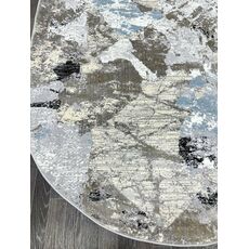 Ковер SANANDAJ 1.6х3 B027A_L GREY SHRINK / LIHGT GREY Полиэстер Турция, фото , изображение 8