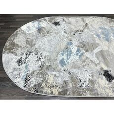Ковер SANANDAJ 1.6х3 B027A_L GREY SHRINK / LIHGT GREY Полиэстер Турция, фото , изображение 9