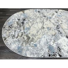 Ковер SANANDAJ 1.6х3 B028A_L GREY SHRINK / LIHGT GREY Полиэстер Турция, фото , изображение 9
