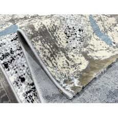 Ковер SANANDAJ 1.6х2.3 B028A_L GREY SHRINK / LIHGT GREY Полиэстер Турция, фото , изображение 13