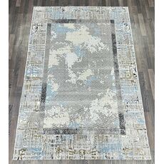 Ковер SANANDAJ 1.6х2.3 B029A_L GREY SHRINK / LIHGT GREY Полиэстер Турция, фото 