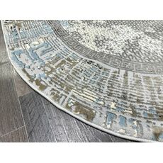 Ковер SANANDAJ 1.6х3 B029A_L GREY SHRINK / LIHGT GREY Полиэстер Турция, фото , изображение 7