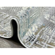 Ковер SANANDAJ 1.6х3 B029A_L GREY SHRINK / LIHGT GREY Полиэстер Турция, фото , изображение 11