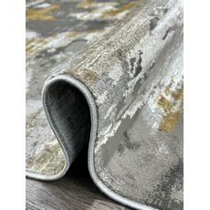 Ковер ANTRASIT 2х3 AN16A_DARK GREY SHRINK / GOLD FDY Полиэстер Турция, фото , изображение 5