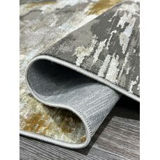 Ковер ANTRASIT 2х3 AN16A_DARK GREY SHRINK / GOLD FDY Полиэстер Турция, фото , изображение 6