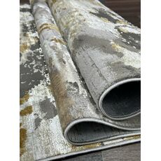 Ковер ANTRASIT 2х3 AN16A_DARK GREY SHRINK / GOLD FDY Полиэстер Турция, фото , изображение 8
