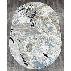 Ковер SANANDAJ 1.6х3 B030A_L GREY SHRINK / LIHGT GREY Полиэстер Турция, фото , изображение 5