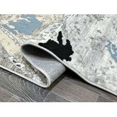 Ковер SANANDAJ 1.6х3 B030A_L GREY SHRINK / LIHGT GREY Полиэстер Турция, фото , изображение 12
