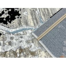 Ковер SANANDAJ 0.8х1.5 B030A_L GREY SHRINK / LIHGT GREY Полиэстер Турция, фото , изображение 14