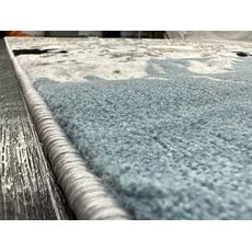 Ковер SANANDAJ 0.8х1.5 B030A_L GREY SHRINK / LIHGT GREY Полиэстер Турция, фото , изображение 15
