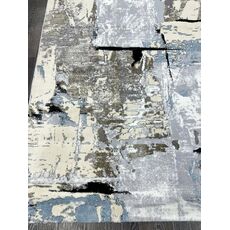 Ковер SANANDAJ 1.6х2.3 B031A_L GREY SHRINK / LIHGT GREY Полиэстер Турция, фото , изображение 4