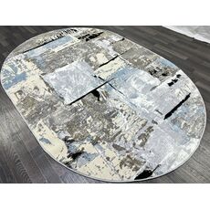 Ковер SANANDAJ 1.6х2.3 B031A_L GREY SHRINK / LIHGT GREY Полиэстер Турция, фото , изображение 6