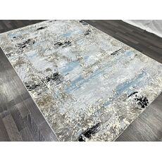 Ковер SANANDAJ 1.6х2.3 B032A_L GREY SHRINK / LIHGT GREY Полиэстер Турция, фото , изображение 2