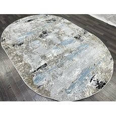 Ковер SANANDAJ 1.6х3 B032A_L GREY SHRINK / LIHGT GREY Полиэстер Турция, фото , изображение 6