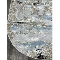 Ковер SANANDAJ 1.6х3 B032A_L GREY SHRINK / LIHGT GREY Полиэстер Турция, фото , изображение 8