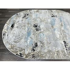 Ковер SANANDAJ 1.6х3 B032A_L GREY SHRINK / LIHGT GREY Полиэстер Турция, фото , изображение 9