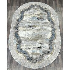 Ковер SANANDAJ 2х3 B033A_L GREY SHRINK / LIHGT GREY Полиэстер Турция, фото , изображение 5