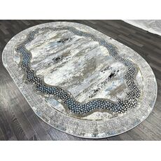 Ковер SANANDAJ 1.6х3 B033A_L GREY SHRINK / LIHGT GREY Полиэстер Турция, фото , изображение 6