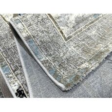 Ковер SANANDAJ 1.6х2.3 B033A_L GREY SHRINK / LIHGT GREY Полиэстер Турция, фото , изображение 13