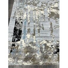 Ковер SANANDAJ 1.6х2.3 B034A_L GREY SHRINK / LIHGT GREY Полиэстер Турция, фото , изображение 4