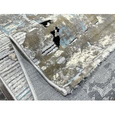 Ковер SANANDAJ 1.6х2.3 B034A_L GREY SHRINK / LIHGT GREY Полиэстер Турция, фото , изображение 13