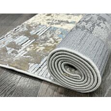 Ковер SANANDAJ 1.6х2.3 B034A_L GREY SHRINK / LIHGT GREY Полиэстер Турция, фото , изображение 16
