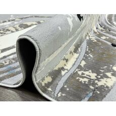 Ковер SANANDAJ 1.6х2.3 B036A_L GREY SHRINK / LIHGT GREY Полиэстер Турция, фото , изображение 11