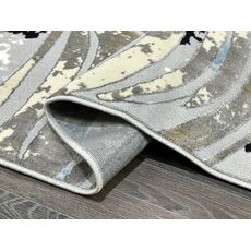 Ковер SANANDAJ 1.6х2.3 B036A_L GREY SHRINK / LIHGT GREY Полиэстер Турция, фото , изображение 12